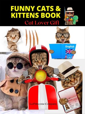 cover image of Funny Cats & Kittens Book